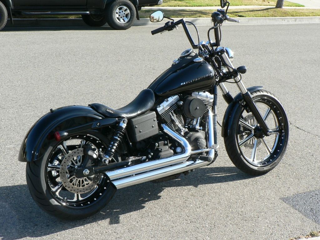 2018 street bob custom rear fender